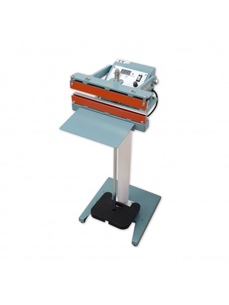 Continuous Heat Sealer On Foot With Digital Board.