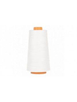 Bobine De Fil Blanc Pour Couseuse Électrique Sur Convoyeur