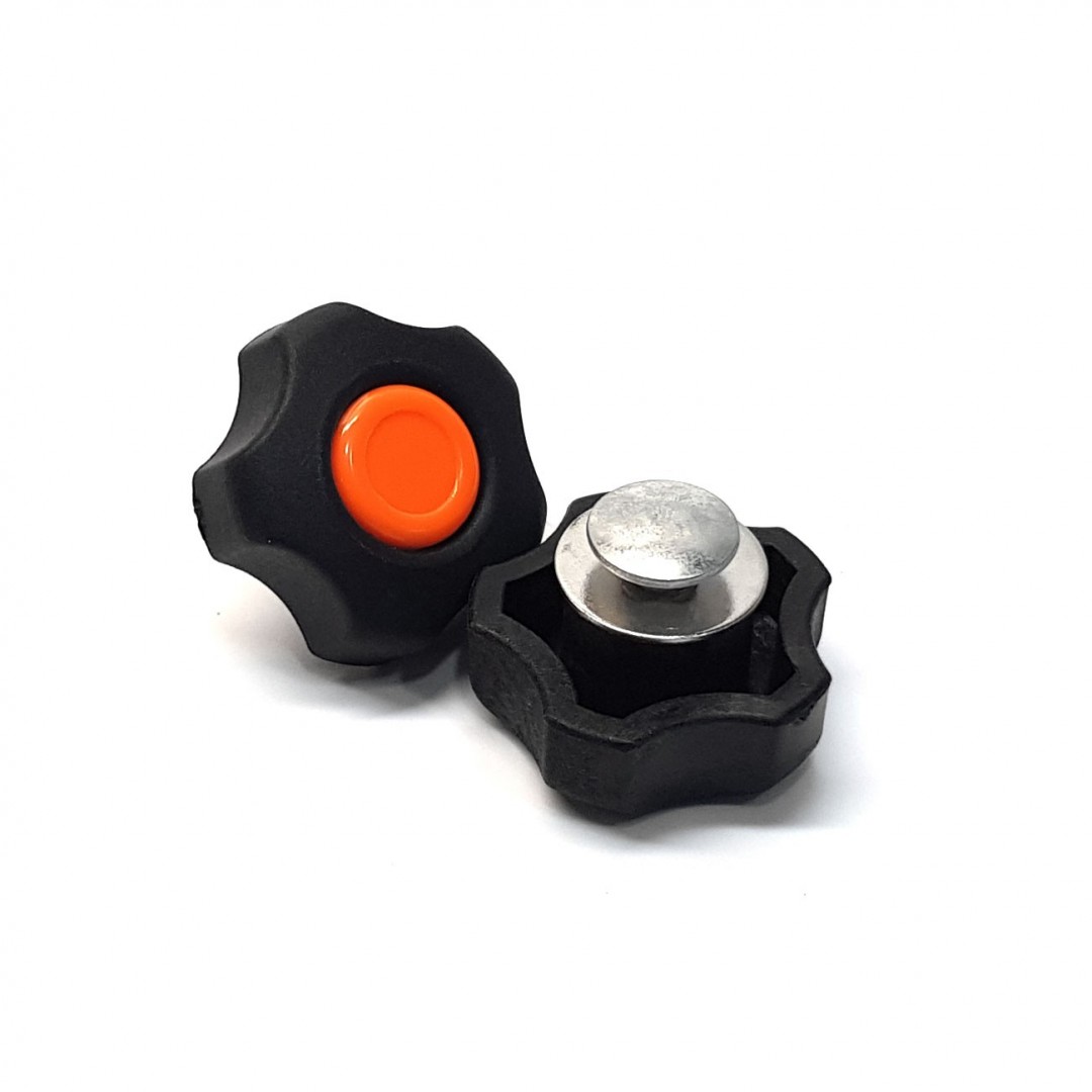 Pair of clamping wheels B